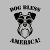 Dog bless america - Dog Themed T-Shirt-Blue-S-Custom One Express