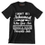 Don't be ashamed of who you are that's your parents job - Sarcasm Themed T-Shirt-Black-S-Custom One Express