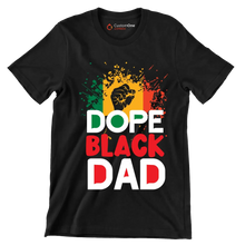 Dope black dad - Martin Luther King T-Shirt-Black-S-Custom One Express