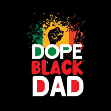 Dope black dad - Martin Luther King T-Shirt-Black-S-Custom One Express