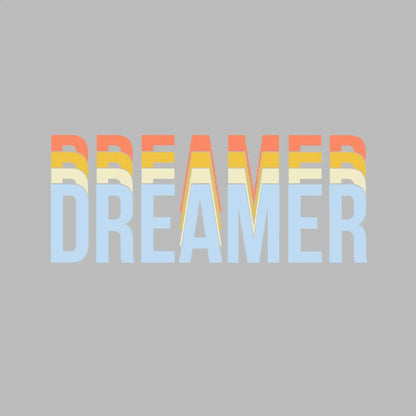 Dreamer - Motivational Themed T-Shirt-Black-S-Custom One Express