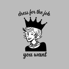 Dress for the job you want - Retro Themed T-Shirt-Blue-S-Custom One Express