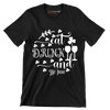 Eat Drink and Be Iris - St. Patrick's Day T-Shirt-Black-S-Custom One Express