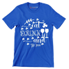Eat Drink and Be Iris - St. Patrick's Day T-Shirt-Blue-S-Custom One Express
