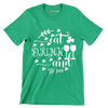 Eat Drink and Be Iris - St. Patrick's Day T-Shirt-Green-S-Custom One Express