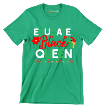 Educate black queen - Martin Luther King T-Shirt-Green-S-Custom One Express