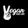 Egan for life - Vegan Themed T-Shirt-Black-S-Custom One Express