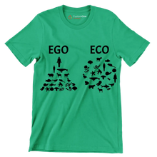 Ego Eco - Vegan Themed T-Shirt-Green-S-Custom One Express