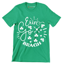 Erin Go Bragh - St. Patrick's Day T-Shirt-Green-S-Custom One Express