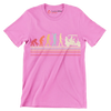 Evolution of Golf Cart Riders - Golf Themed T-Shirt-Pink-S-Custom One Express