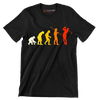 Evolution of the Golfer - Golf Themed T-Shirt-Black-S-Custom One Express