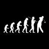 Evolution of the Golfer - Golf Themed T-Shirt-Black-S-Custom One Express