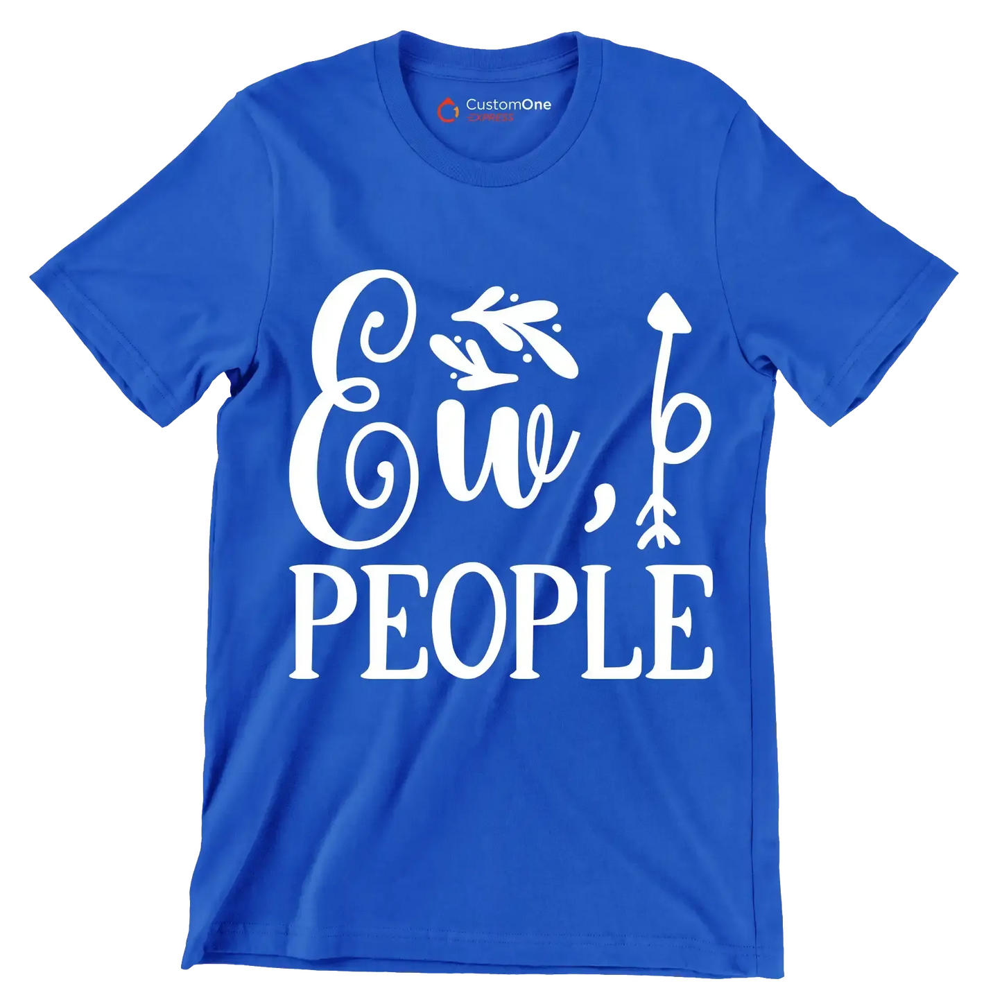 Ew, people - Sarcasm Themed T-Shirt-Blue-S-Custom One Express