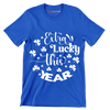 Extra Lucky This Year - St. Patrick's Day T-Shirt-Blue-S-Custom One Express