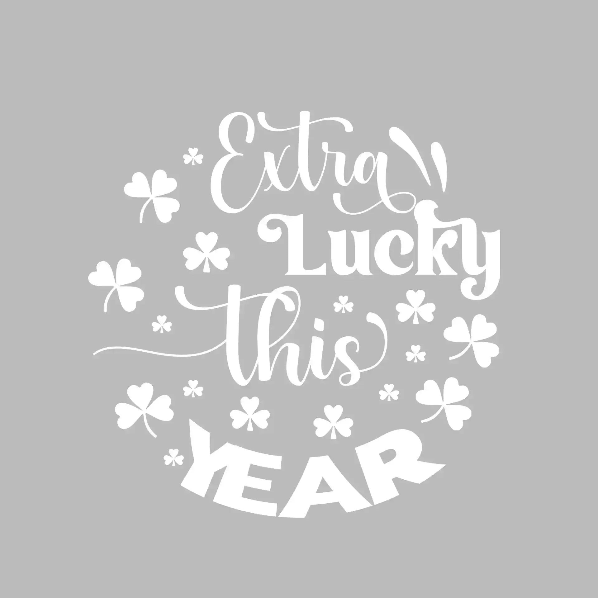 Extra Lucky This Year - St. Patrick's Day T-Shirt-Black-S-Custom One Express