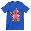 Faigth Over Fear - Breast Cancer Awareness T-Shirt-Blue-S-Custom One Express