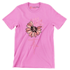 Faith - Breast Cancer Awareness T-Shirt-Pink-S-Custom One Express