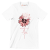 Faith - Breast Cancer Awareness T-Shirt-White-S-Custom One Express