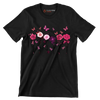 Faith Hope Love courage Strength Cure - Breast Cancer Awareness T-Shirt-Black-S-Custom One Express