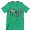 Faith Hope Love courage Strength Cure - Breast Cancer Awareness T-Shirt-Green-S-Custom One Express