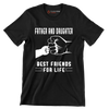 Father and daughter best friends for life - Father’s Day T-Shirt-Black-S-Custom One Express