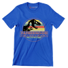 Fatherhood like a walk in the park - Father’s Day T-Shirt-Blue-S-Custom One Express