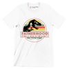 Fatherhood like a walk in the park - Father’s Day T-Shirt-White-S-Custom One Express