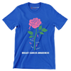 Fearless Faith Hope Believe Breast Cancer Awareness - Breast Cancer Awareness T-Shirt-Blue-S-Custom One Express