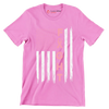 Fight - Breast Cancer Awareness T-Shirt-Pink-S-Custom One Express