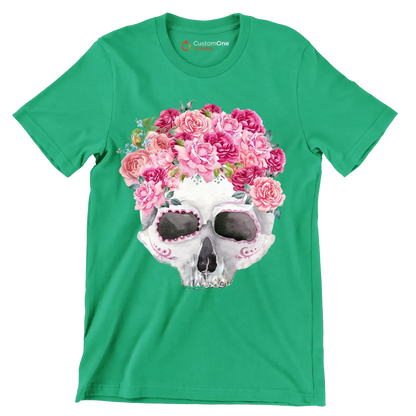 Fight Like A Girl Breast - Breast Cancer Awareness T-Shirt-Green-S-Custom One Express