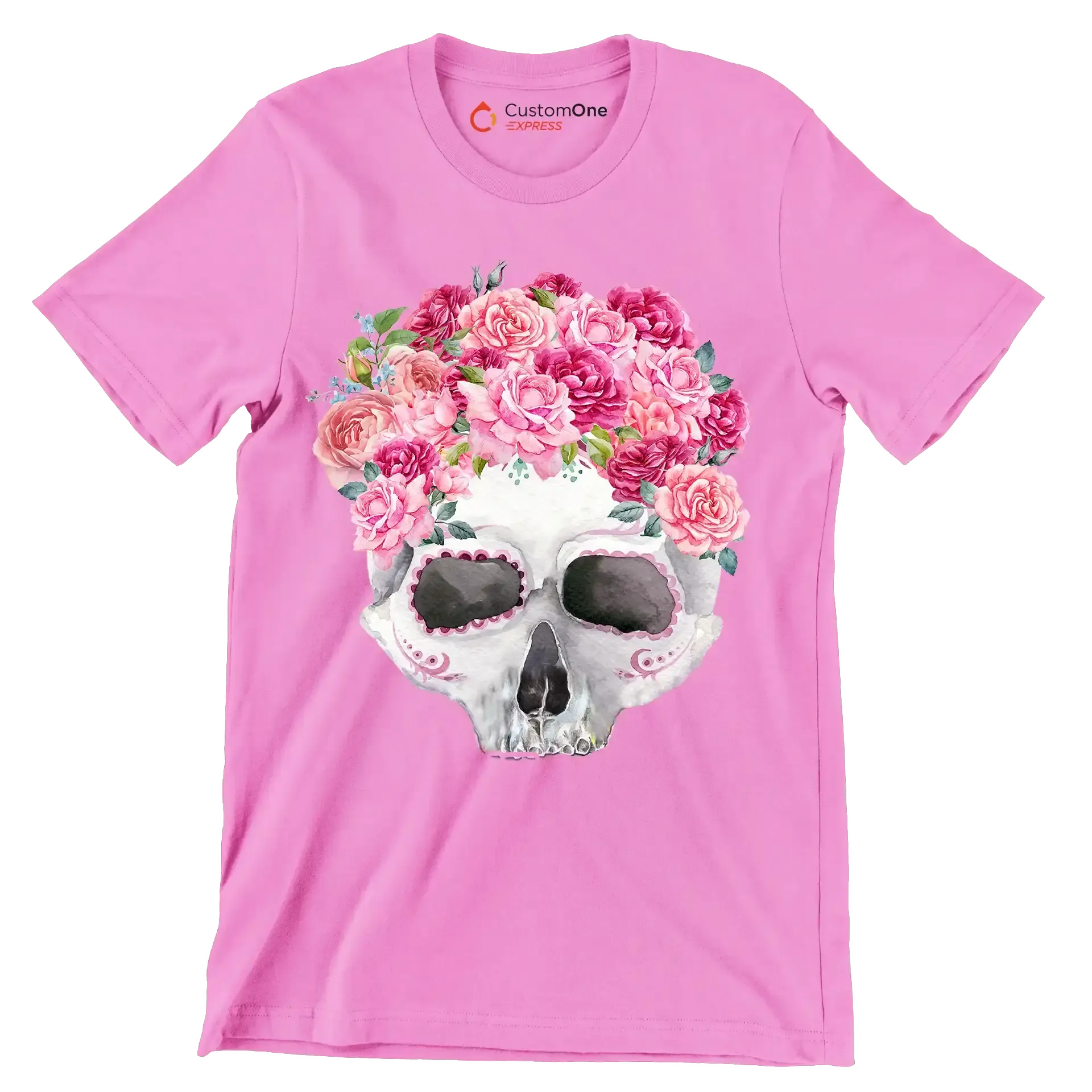 Fight Like A Girl Breast - Breast Cancer Awareness T-Shirt-Pink-S-Custom One Express