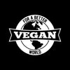 For a better Vegan world - Vegan Themed T-Shirt-Black-S-Custom One Express