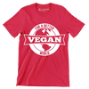 For a better Vegan world - Vegan Themed T-Shirt-Red-S-Custom One Express