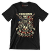 Freedom isn't free I paid for it blood sweat tears U.S. veteran - Veterans Themed T-Shirt-Black-S-Custom One Express