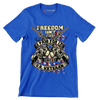 Freedom isn't free I paid for it blood sweat tears U.S. veteran - Veterans Themed T-Shirt-Blue-S-Custom One Express