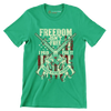 Freedom isn't free I paid for it united states veteran - Veterans Themed T-Shirt-Green-S-Custom One Express