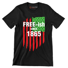 Freeish Since 1865 - Martin Luther King T-Shirt-Black-S-Custom One Express