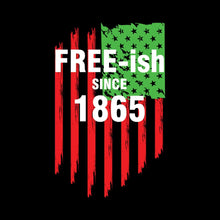 Freeish Since 1865 - Martin Luther King T-Shirt-Black-S-Custom One Express