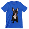 French_Bulldog - Dog Themed T-Shirt-Blue-S-Custom One Express