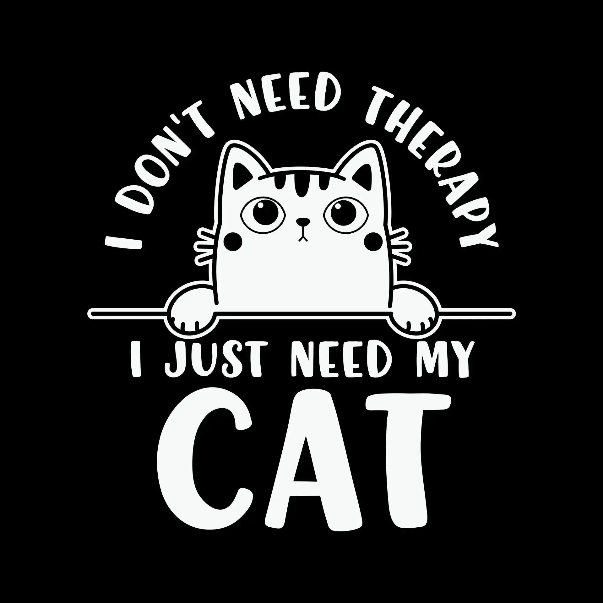 Funny Cats and Computers Halloween - Cat Themed T-Shirt-Black-S-Custom One Express