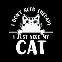 Funny Cats and Computers Halloween - Cat Themed T-Shirt-Black-S-Custom One Express