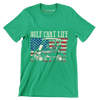 GOLF CART LIFE - Golf Themed T-Shirt-Green-S-Custom One Express