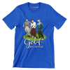 GOLF WITH YOUR FRIENDS - Golf Themed T-Shirt-Blue-S-Custom One Express