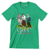 GOLF WITH YOUR FRIENDS - Golf Themed T-Shirt-Green-S-Custom One Express