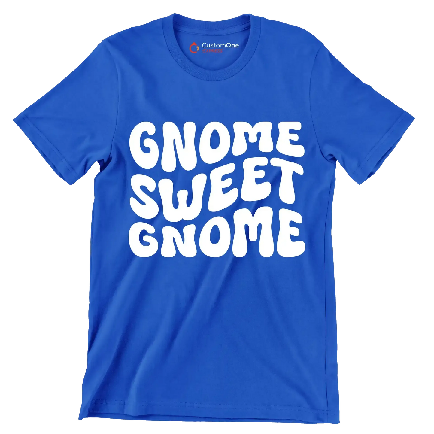 Gnome Sweet Gnome Gnome Sweet Gnome - St. Patrick's Day T-Shirt-Blue-S-Custom One Express