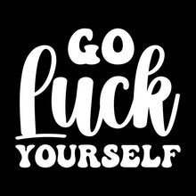 Go Luck Yourself - St. Patrick's Day T-Shirt-Black-S-Custom One Express