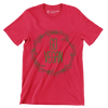 Go vegan - Vegan Themed T-Shirt-Red-S-Custom One Express