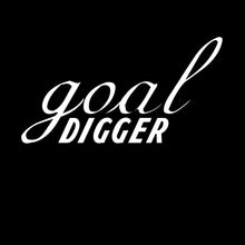 Goal Digger - Motivational Themed T-Shirt-Black-S-Custom One Express