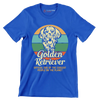 Golden retriever official dog of the coolest people on the planet - Dog Themed T-Shirt-Blue-S-Custom One Express