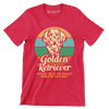 Golden retriever official dog of the coolest people on the planet - Dog Themed T-Shirt-Red-S-Custom One Express